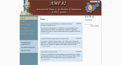 Desktop Screenshot of amf82.fr