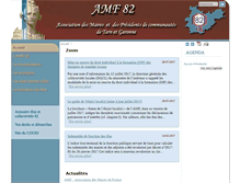 Tablet Screenshot of amf82.fr